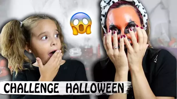 CHALLENGE MAKEUP HALLOWEEN : Jen me maquille !