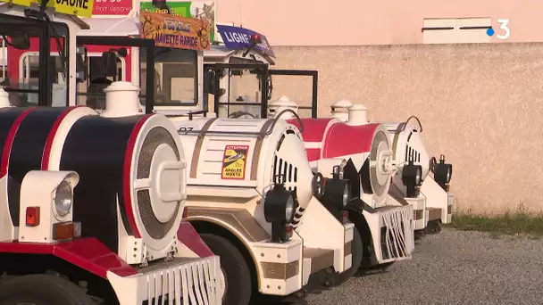 Argelès-sur-Mer : une vingtaine de petits-trains dessert la capitale européenne du camping