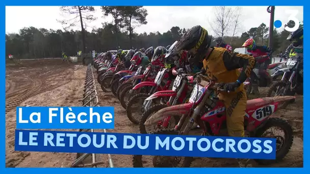 Sarthe : le moto-cross de retour à La Flèche