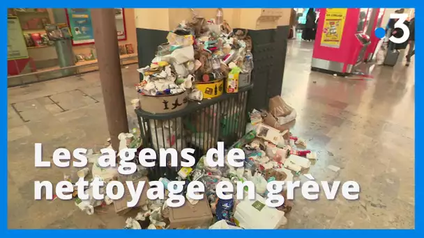 A Marseille, le droit de retrait des agents de nettoyage de la Gare Saint-Charles