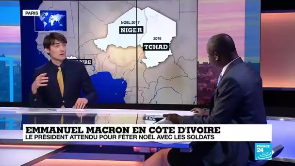 Macron réveillonnera avant l'heure en Côte d'Ivoire