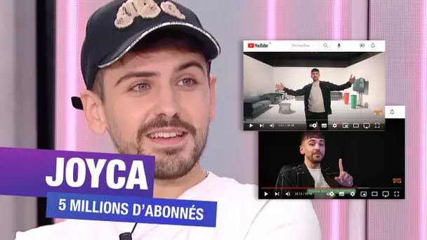 Joyca : ses 5 millions d'abonnés fêtés par la Clique - CANAL+