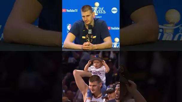 Nikola Jokic Sounds Off On How Important His Family Is To Him! 💕🤝| #Shorts