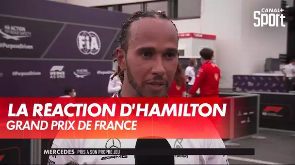 La réaction de Lewis Hamilton après le GP de France
