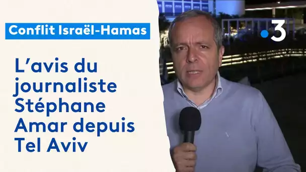 Attaque du Hamas contre Israël: l'avis du journaliste Stéphane Amar qui vit à Tel Aviv depuis 18 ans