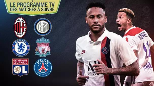 CHELSEA - LIVERPOOL, LYON - PSG... le programme foot du week-end !