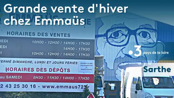 Grande vente d'hiver Emmaüs pour la journée du bénévolat