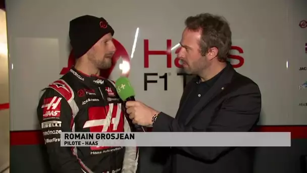 Grosjean : "On a un gros programme de tests"