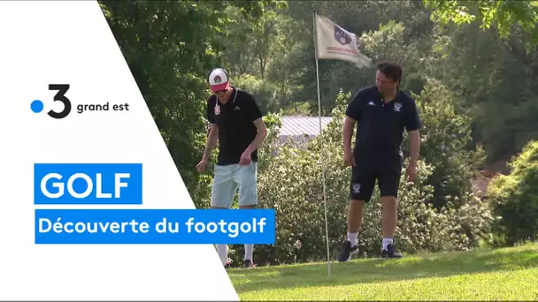 Découverte du footgolf, jolie mixe entre le football et le golf