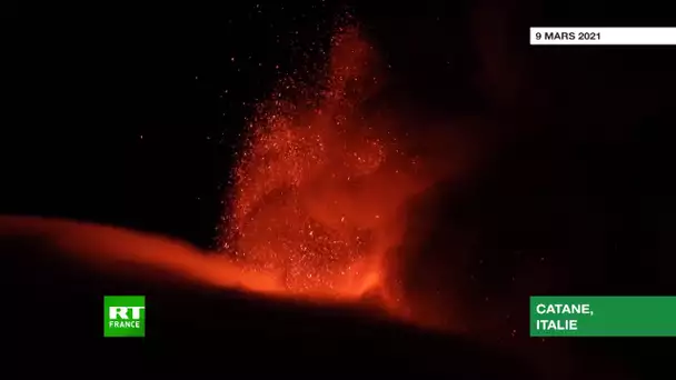 Italie : nouvelle éruption spectaculaire de l'Etna