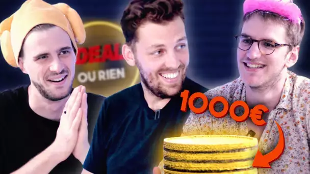 Tu gagnes 1000 euros ou rien du tout