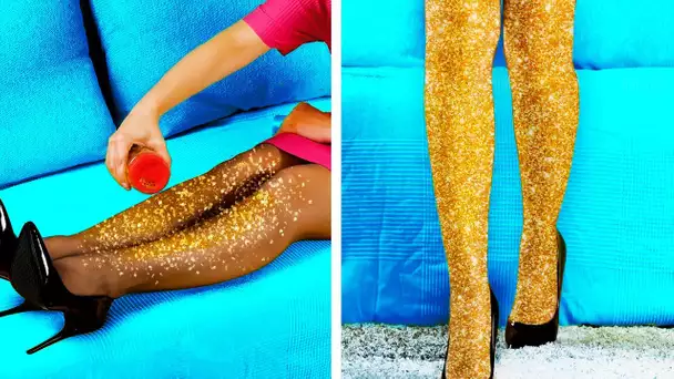 23 ASTUCES INCROYABLES AVEC DES COLLANTS ET DES CHAUSSETTES