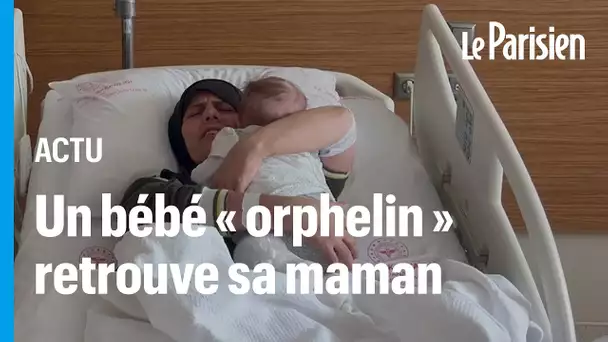 Turquie : deux mois après le séisme, un bébé rescapé retrouve sa maman qu'on croyait morte
