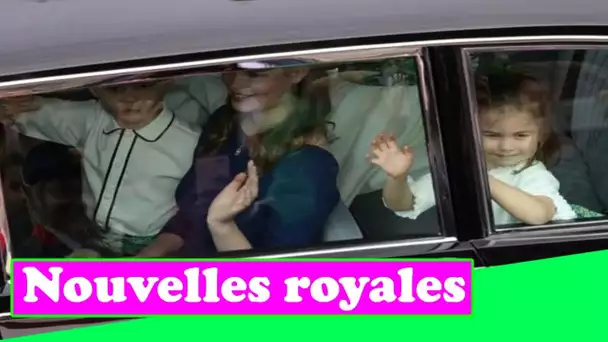 Lady Louise enseigne à la princesse Charlotte une douce compétence pendant les vacances de la famill