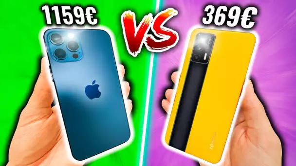 iPhone 12 Pro vs Tueur de Smartphone à 369€ ! (je suis choqué)