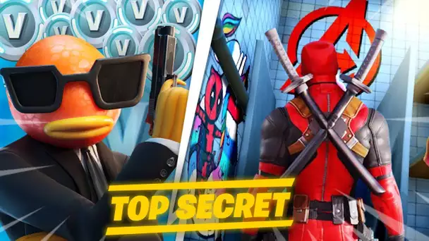 LES SECRETS ET PROCHAINES NOUVEAUTES DE LA SAISON 2 ... (DEADPOOL ET NOUVEAU PACK SKIN + V-BUCKS)