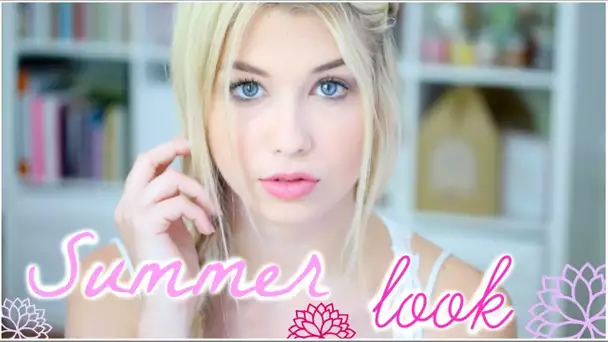 [ GRWM n°24 ] : Summer Look ♡ Makeup, Coiffure & Tenue !