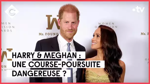 Harry & Meghan en guerre contre les paparazzi - Jérôme Carron - C à Vous - 18/05/2023