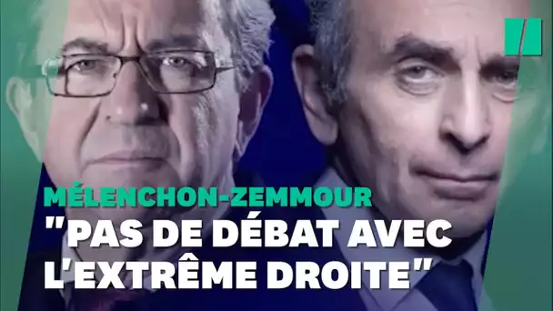 Le débat entre Jean-Luc Mélenchon et Éric Zemmour crispe la gauche