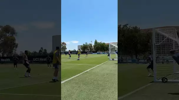 Practising our finishing skills ⚽️🔥