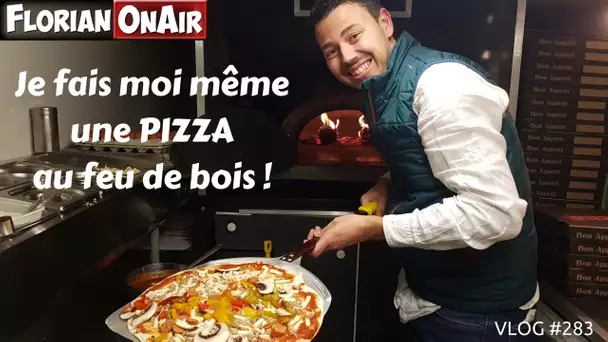 Je fais moi même une PIZZA au feu de bois! -VLOG #283