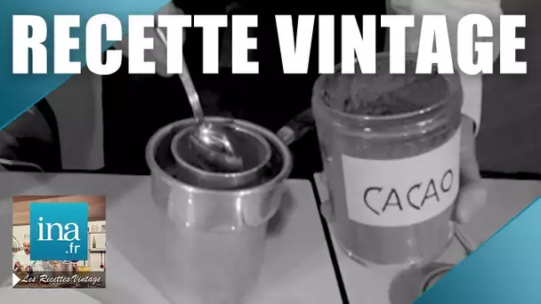 Recette : Le chocolat chaud sans lait  | Archive INA