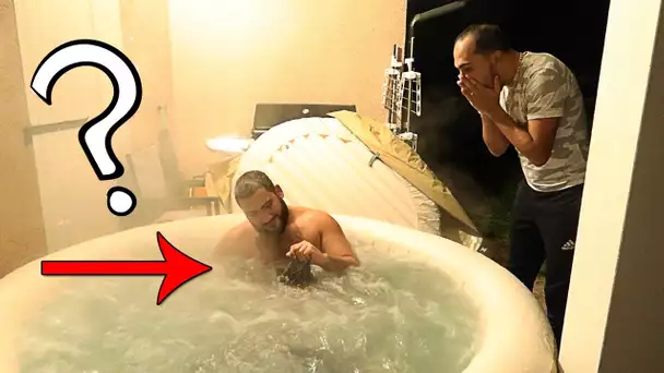 OMG !!! REGARDER CE QUE ZANTAR A FAIT CUIRE DANS LE JACUZZI .. IL VA TROP LOIN !