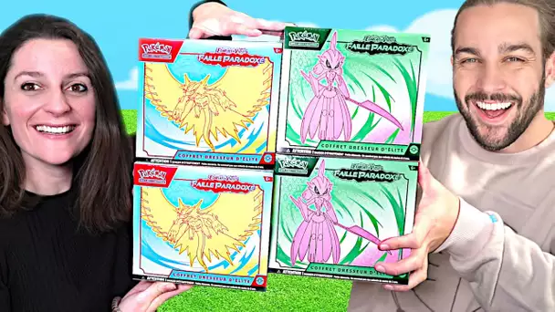 ON OUVRE LES NOUVELLES ETB POKEMON FAILLE PARADOXE !