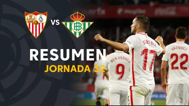 Resumen de Sevilla FC vs Real Betis (3-2)