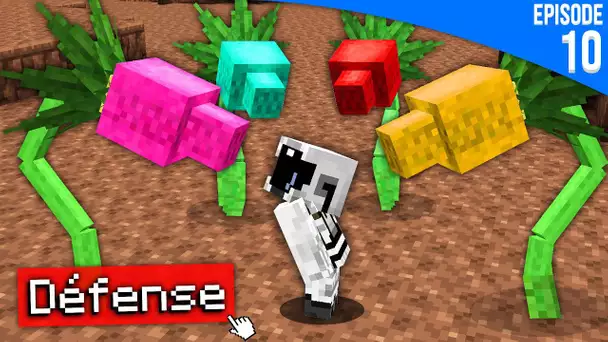 J’ai protégé ma base avec des plantes carnivores ! | Minecraft Moddé S6 | Episode 10