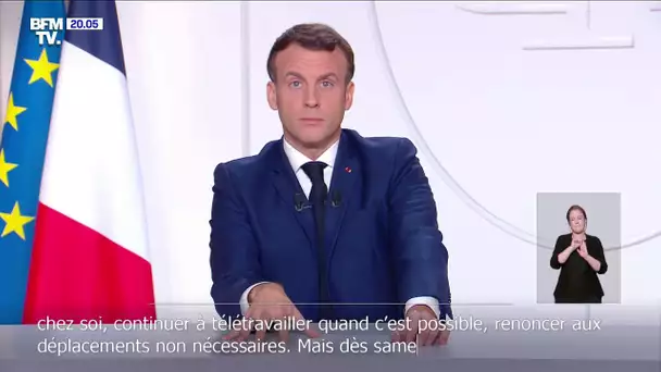 Covid-19: Emmanuel Macron évoque une possible levée du confinement le 15 décembre