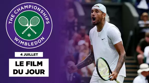 Wimbledon : Journée noire pour les Françaises, Kyrgios le titan, Garin étonne… Le film du 4 juillet