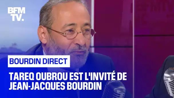 Tareq Oubrou face à Jean-Jacques Bourdin en direct