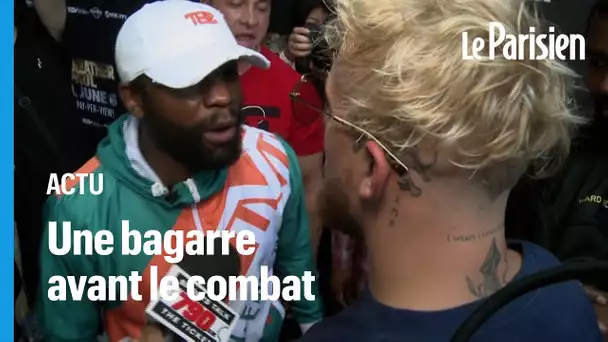 Mayweather contre Logan Paul : une bagarre en attendant le combat