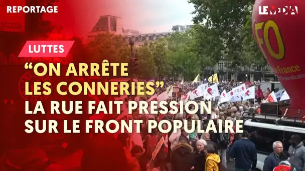 LEGISLATIVES / "NE VOUS DISPUTEZ PAS POUR DES SIÈGES" LA RUE FAIT PRESSION SUR LE FRONT POPULAIRE