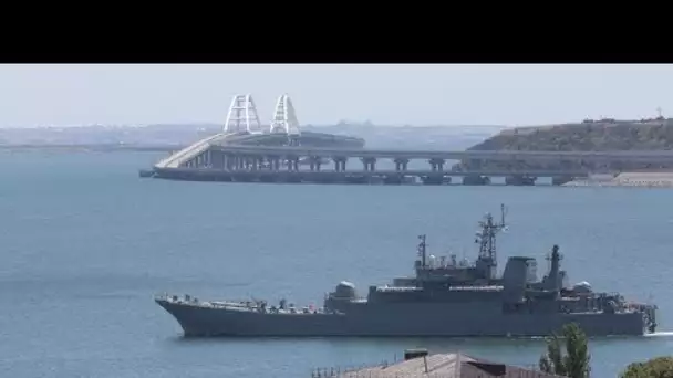 La Russie utilise-t-elle toujours le pont de Crimée pour renforcer son armée en Ukraine ?