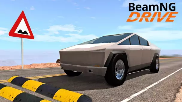 Le TESLA CYBERTRUCK est t'il vraiment indestructible ? (BeamNG Crash Test)