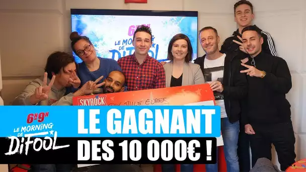 JB repart avec son chèque de 10 000€ ! #MorningDeDifool