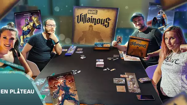 On incarne les vilains de l'univers Marvel 😈🎲 - Villainous | En Plateau