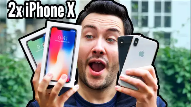 J'ai acheté 2 iPhone X ! (Unboxing)