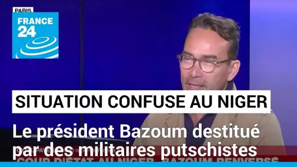 Situation confuse au Niger, Bazoum renversé : le président destitué par des militaires putschistes