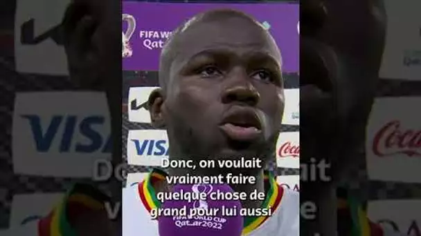 🙏🇸🇳 L'hommage de Koulibaly à Papa Bouba Diop après la qualification du Sénégal !