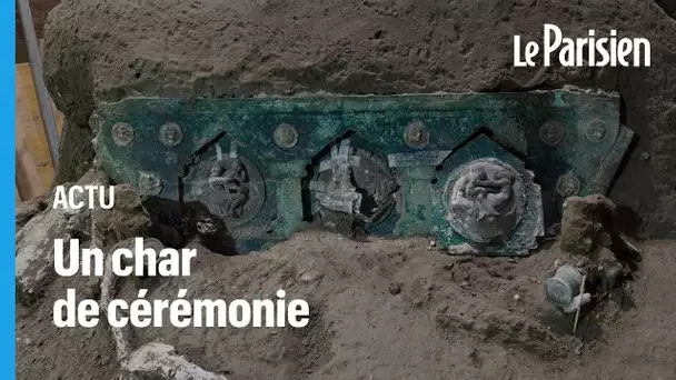 Italie : un char de l’époque romaine exhumé à Pompéi