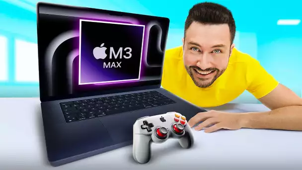 Je teste le MacBook Pro M3 Max à 6 319€ ! (bientôt une console Apple ?)