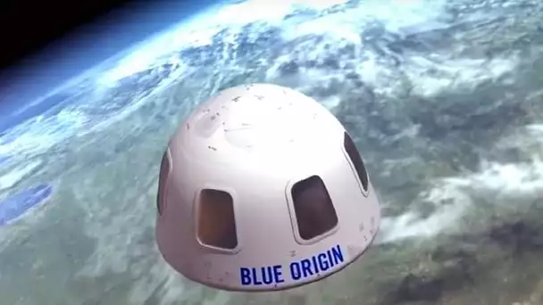 Blue Origin dévoile les premières images de sa capsule pour le tourisme spatial !