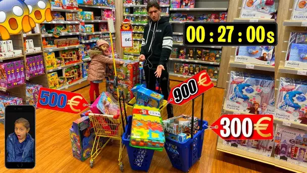 MYRIAM A 30 SECONDE POUR VIDER UN GÉANT MAGASIN DE JOUET !