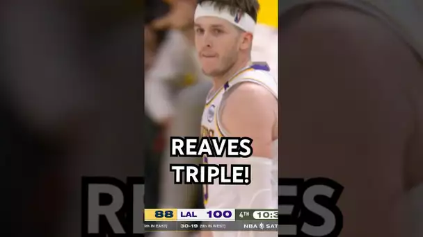 Reaves is COOKING!