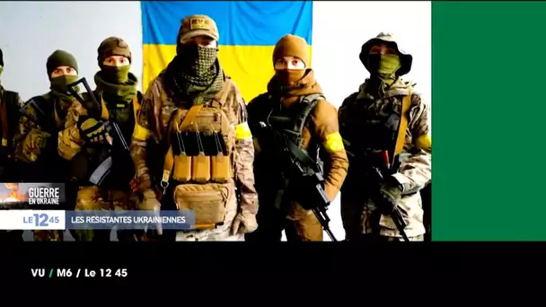 VU du 09/03/22 : Combattante ukrainienne