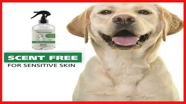 WAHL Odor Neutralizer for Dogs and Wherever They Lay, Scent Free – 8 oz