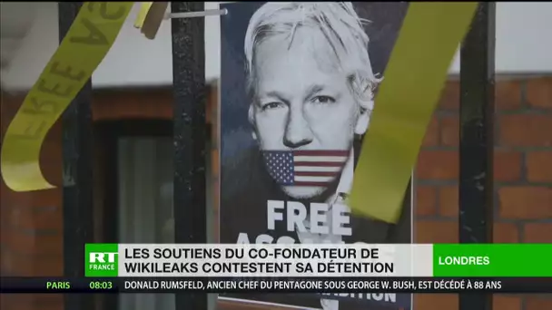 Mobilisation internationale pour Julian Assange incarcéré à Londres